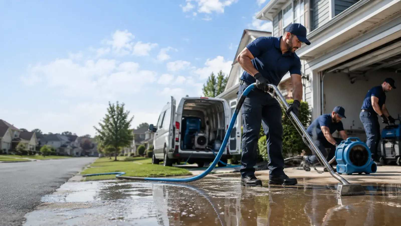 Flood Damage Restoration in Midway City, CA